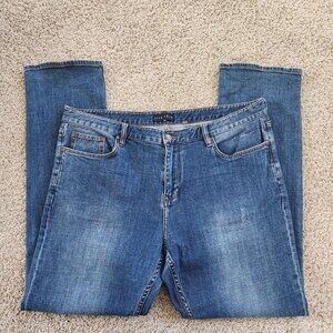 Five Four Straight Leg Medium Wash Blue Jeans